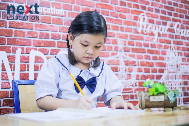 Khoá học viết cho trẻ Mầm Non tại Next Education