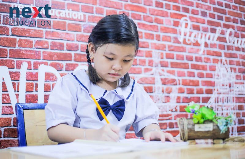 Khoá học viết cho trẻ Mầm Non tại Next Education